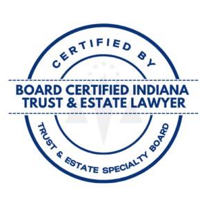 Board Certified Indiana Trust & Estate Lawyer Badge